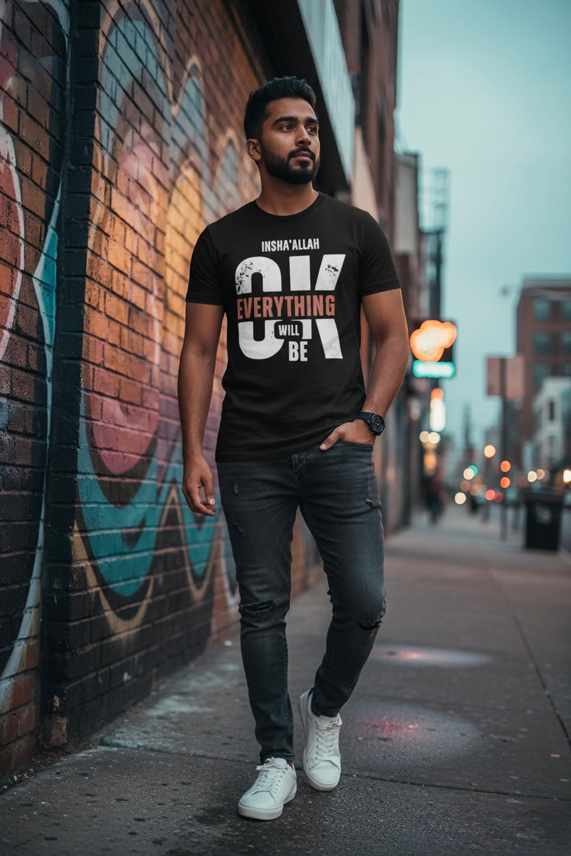 Everything Will Be OK Tee – Faith in Typography