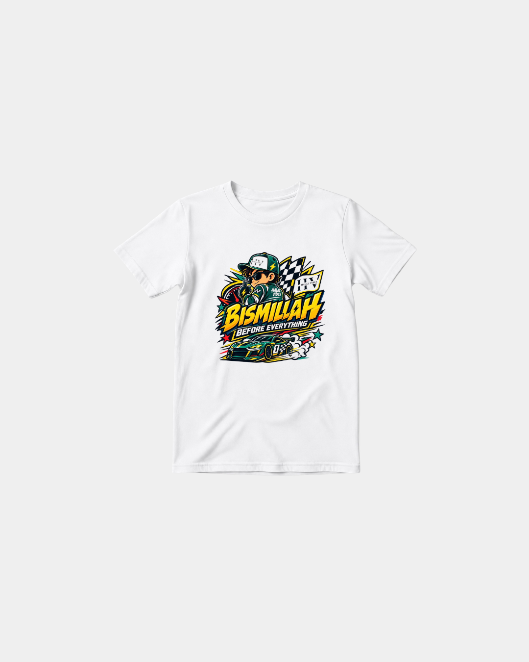 Bismillah Before Everything Kids Tee