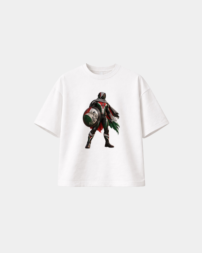 Captain Palestine Heavyweight Boxy T-Shirt