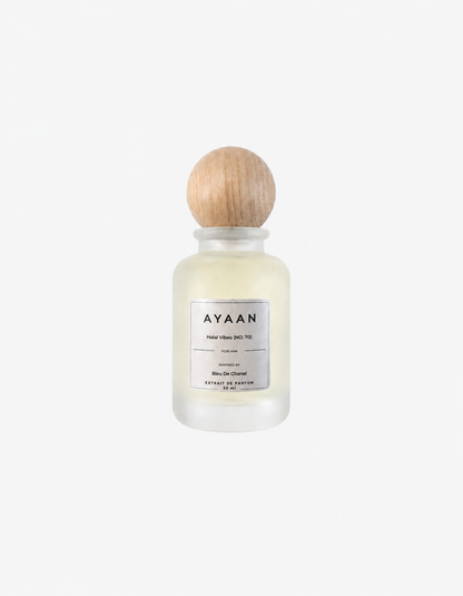 AYAAN (NO. 70) For Him – Inspired by Bleu De Chanel | Extrait De Parfum
