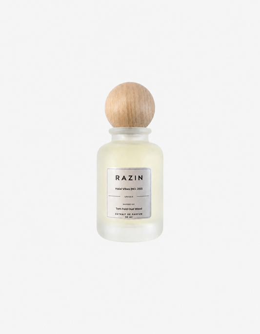 RAZIN (NO. 250) UNISEX – Inspired by Tom Ford Oud Wood | Extrait De Parfum